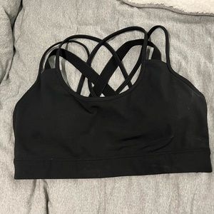 CURVES AND COMBAT BOOTS sports bra